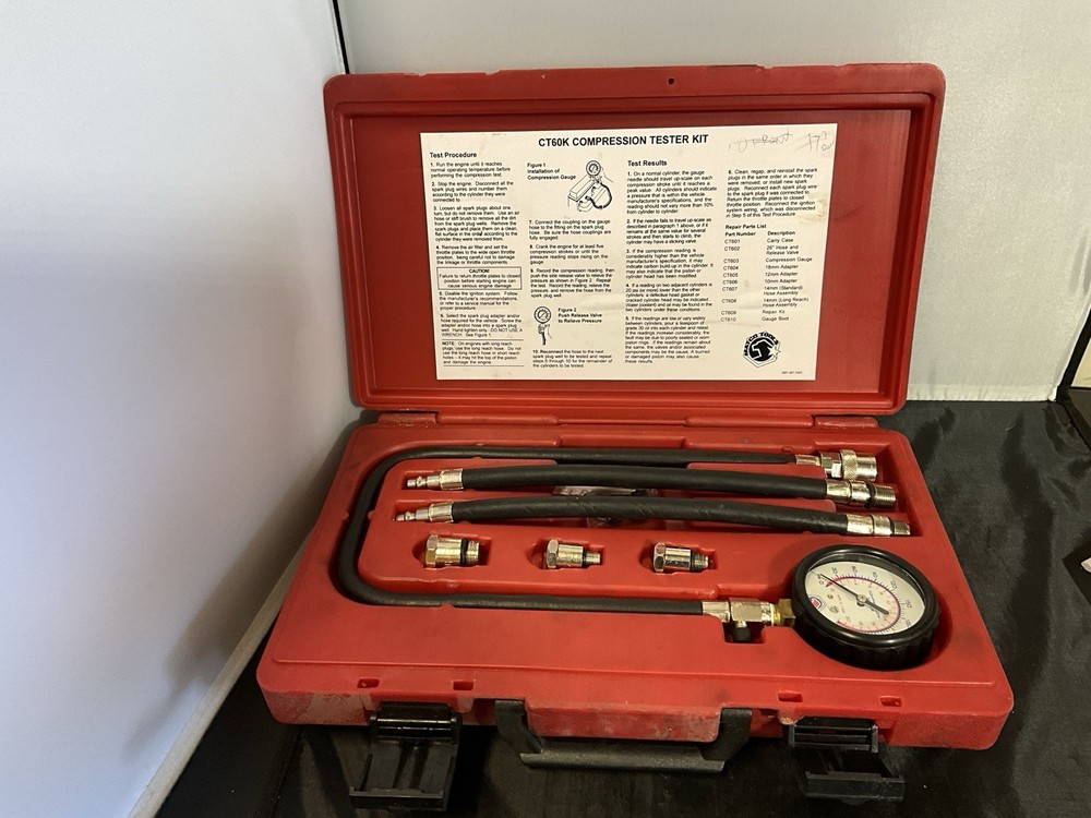 Matco Tools - CT60K - Compression Tester Kit - Red (27971)