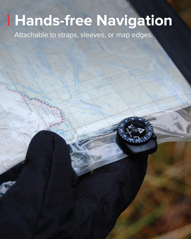 Multifunctional Compass, Northern Hemisphere, Compact Waterproof Navigation Coma