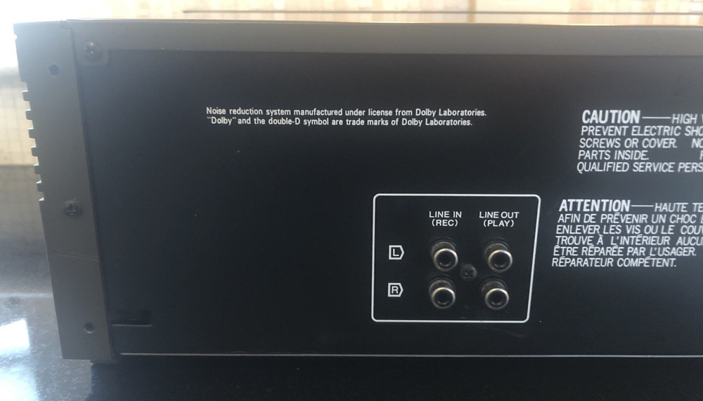 Sansui D-95M Stereo Cassette Deck Serviced Perfect Working Condition