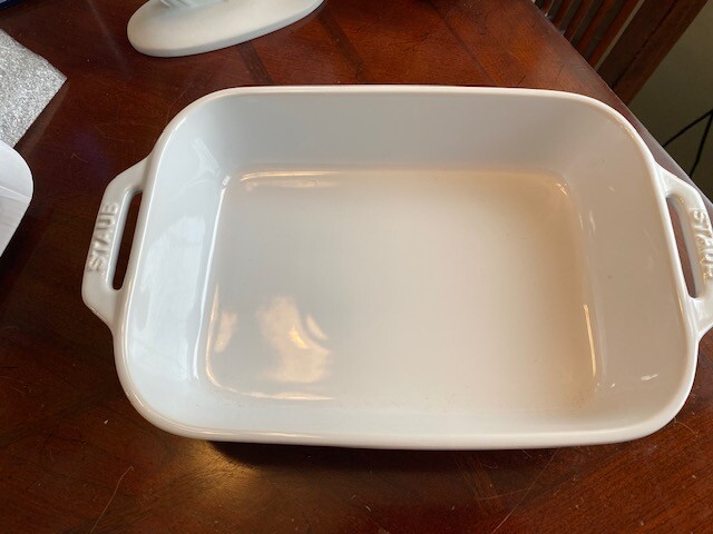 Staub Ceramics 2pc Rectangular Baking Dish Set