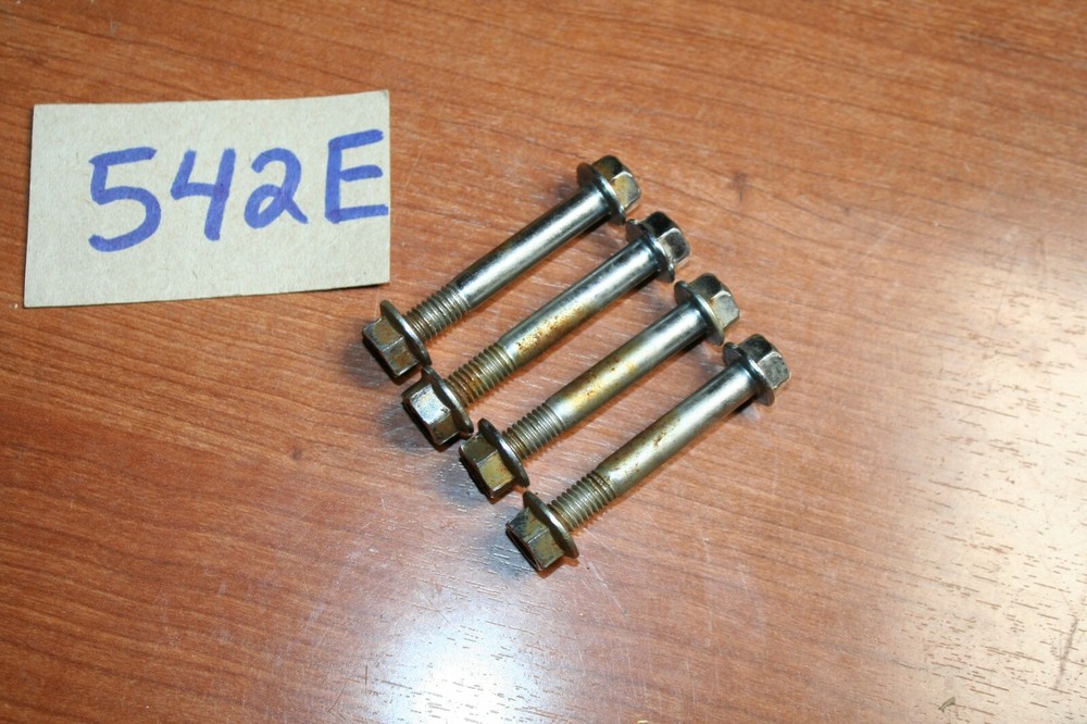 1982 Honda XR200 Front Fork Lower Clamp Bolts Nuts OEM 82 E