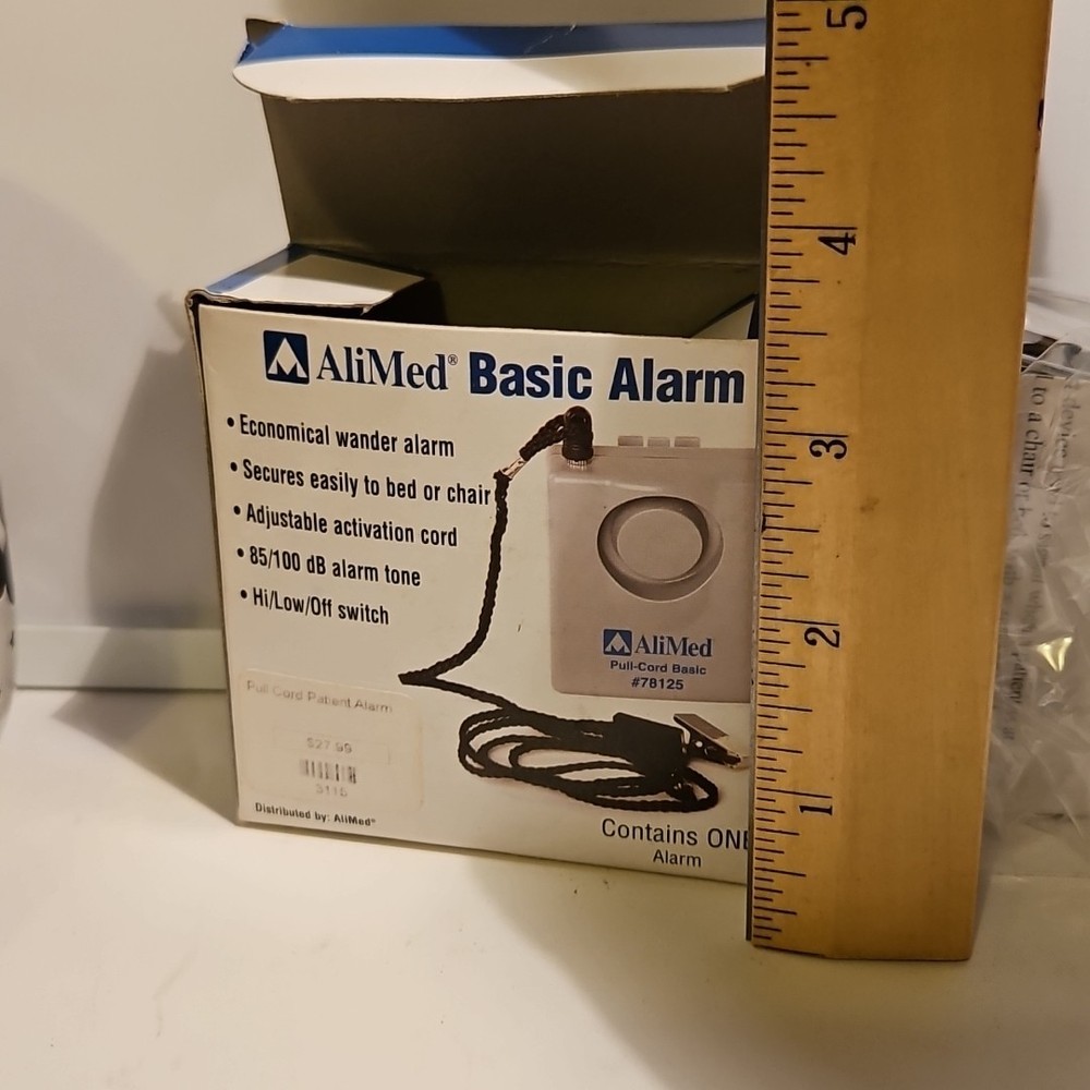 AliMed Pull-Pin Alarm Pull Cord Alarm NIB