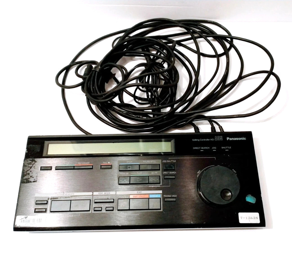 PERFECTLY WORKING PANASONIC VIDEO PRODUCTION AND EDITING CONTROLLER AG-A95