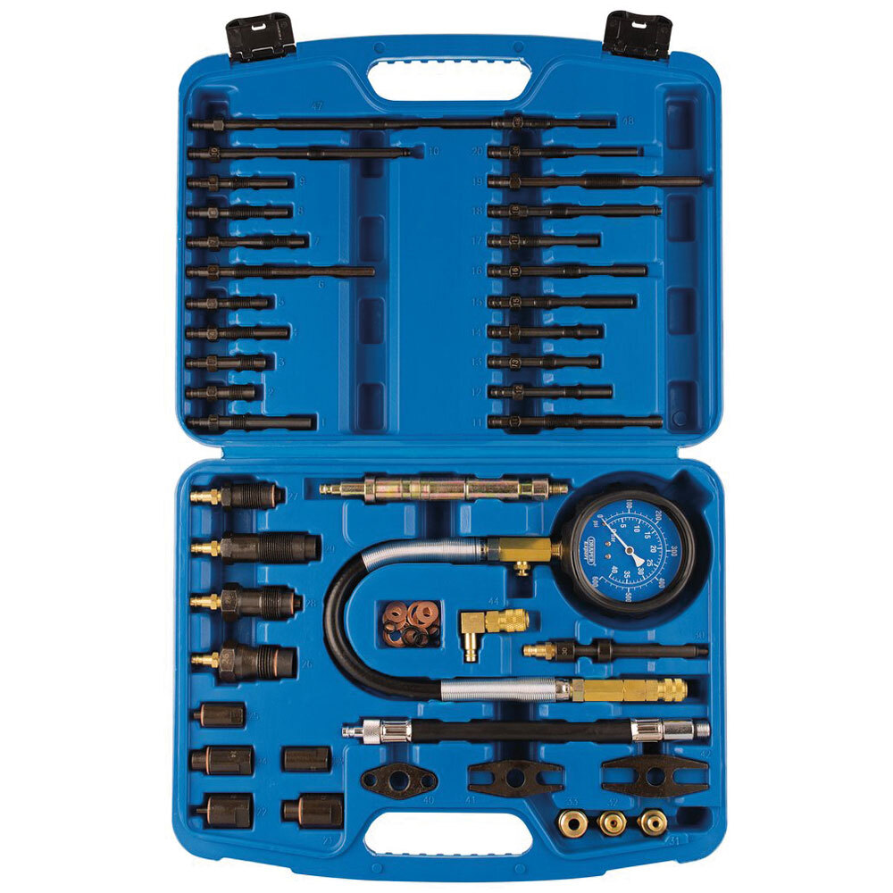 Draper Expert 35886 Petrol & Diesel Master Engine Compression Test Kit (37 PC)