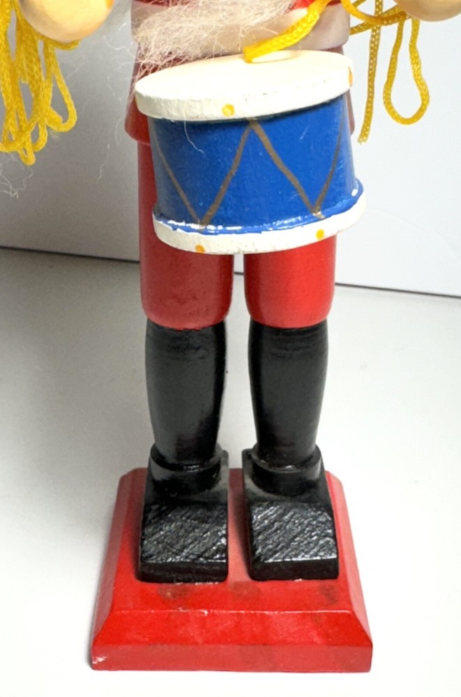 Vintage Smithsonian Institution Nutcracker Marching Band Drummer 10"