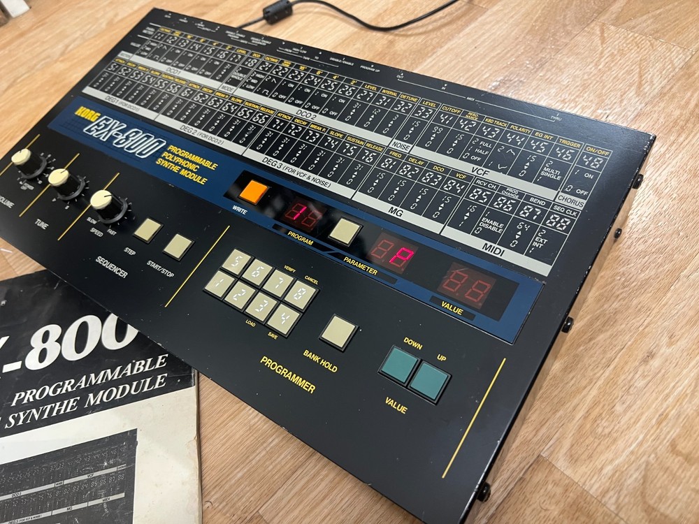 Korg EX-800 MIDI Synth Poly800