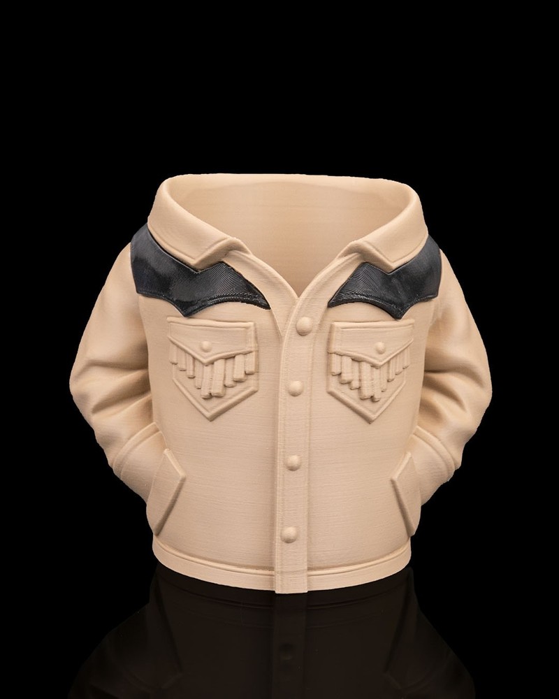 Suede Jacket - Can Holder