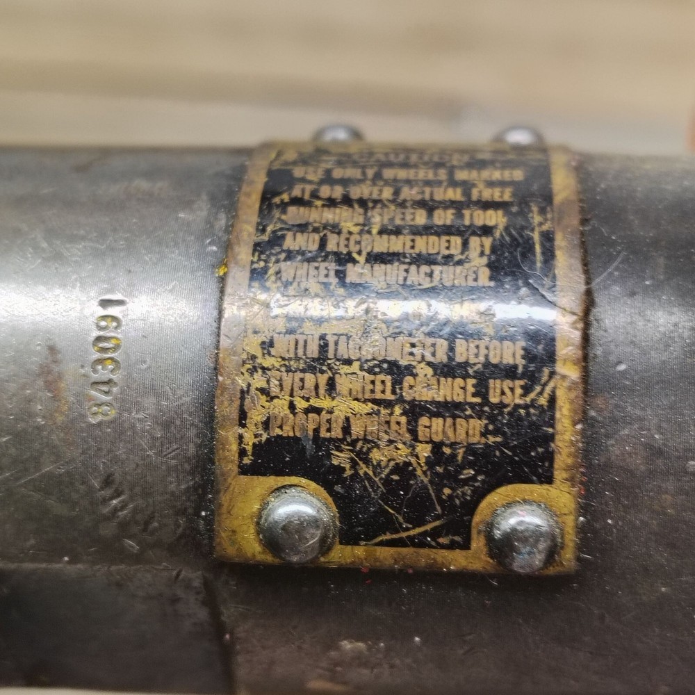 Cleco AIR Grinder 4' Dotco Pneumatic Inline Extended Grinders Model 214JH