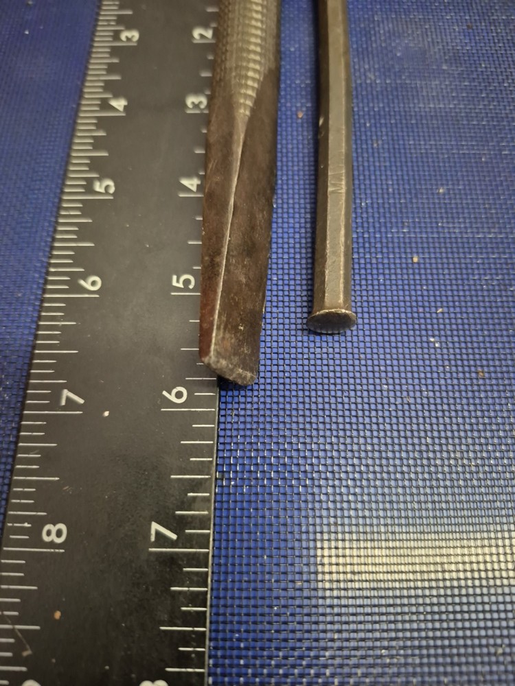 Vintage Mayhew 2 Pc Cold Chisel Lot