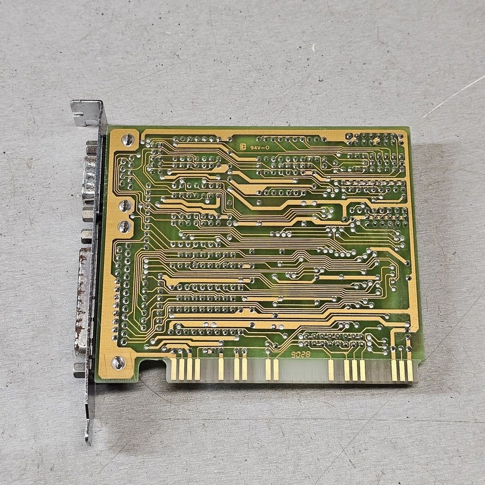 Vintage ISA Multi I/O Controller Card Winbond W86C453P Parallel Serial Game Port