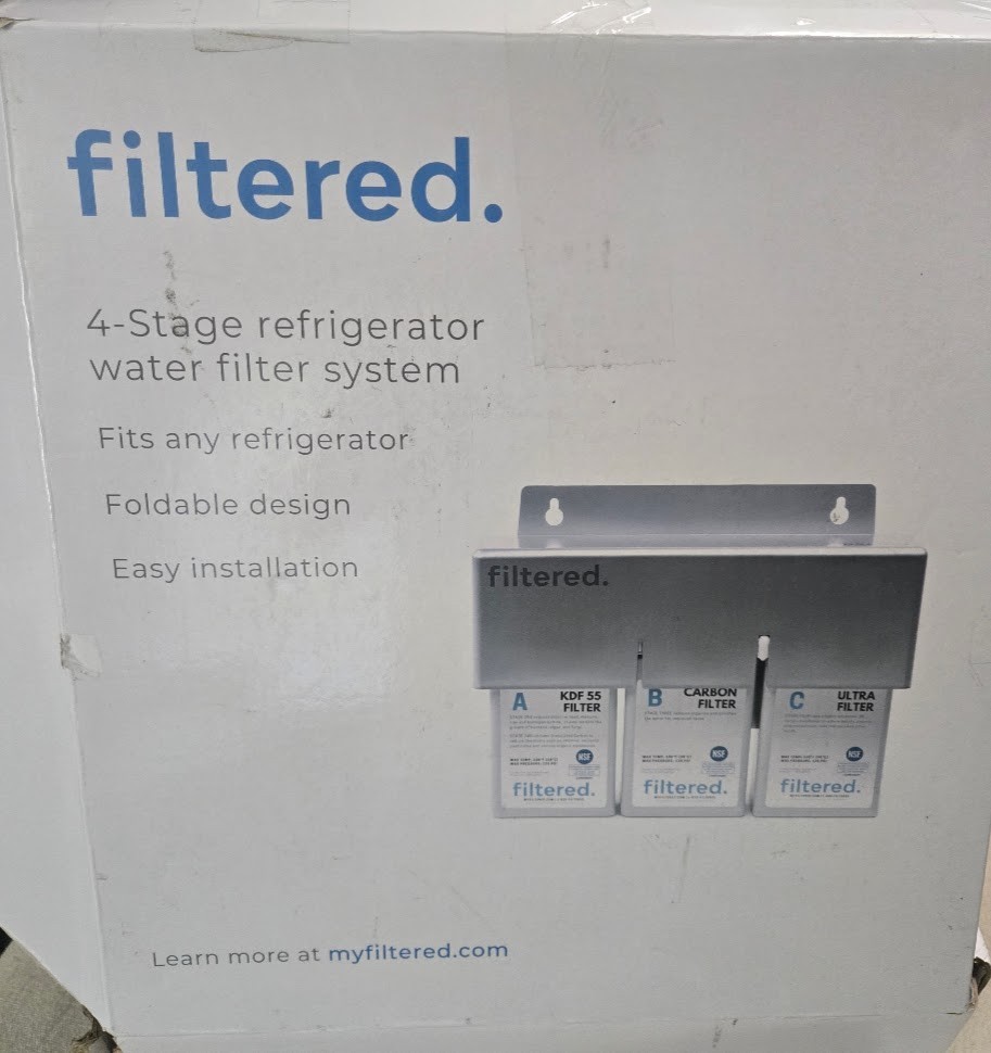 Inline Water Filter System For Refrigerators and Ice Makers - Easy Install