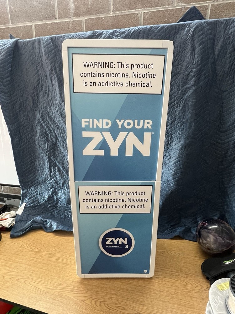 Zyn X Floor And Counter Display Stand Missing Pieces