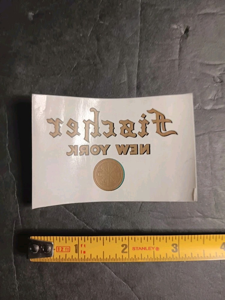 Fischer Piano Fallboard Decal