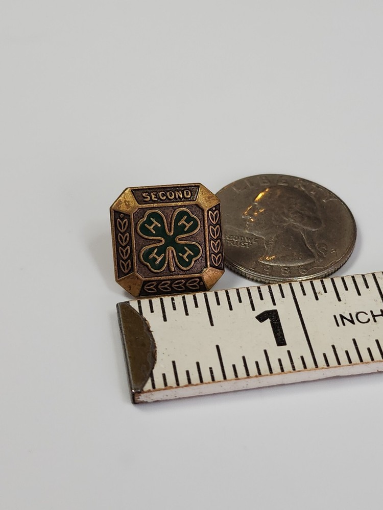 4H Second Place Award Lapel Pin *