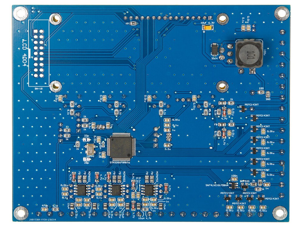 Amplifier control board, SSPA LDMOS MOSFET controller, HF multi band