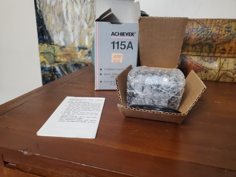 Achiever 115A Compact Auto Unit Light - G/N 48 (ISO 100/FT)