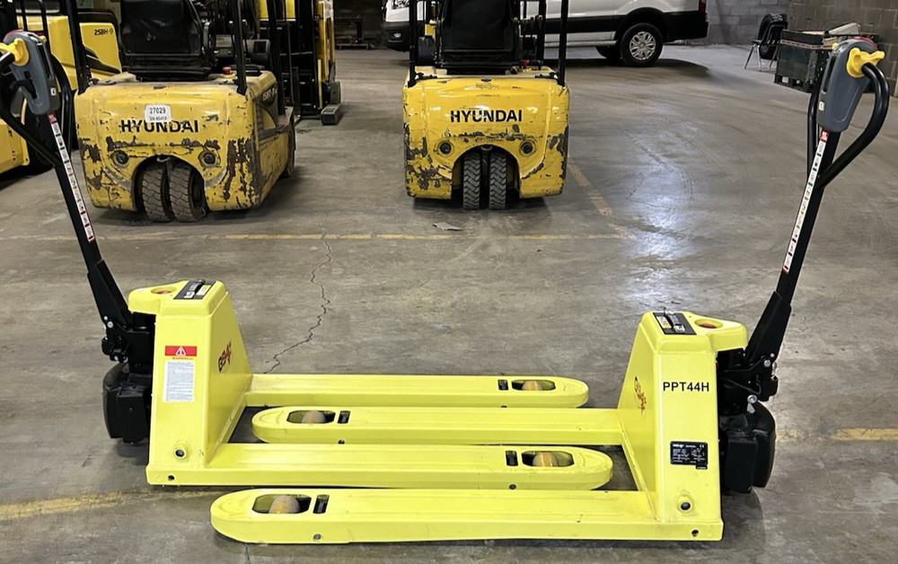 2 PACK-4400 LB. SEMI ELECTRIC PALLET JACKS-LOCAL PICKUP