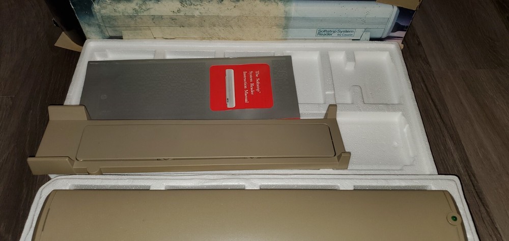 CAUZIN SOFTSTRIP READER FOR MACINTOSH VINTAGE APPLE WITH FLOPPY SOFTWARE