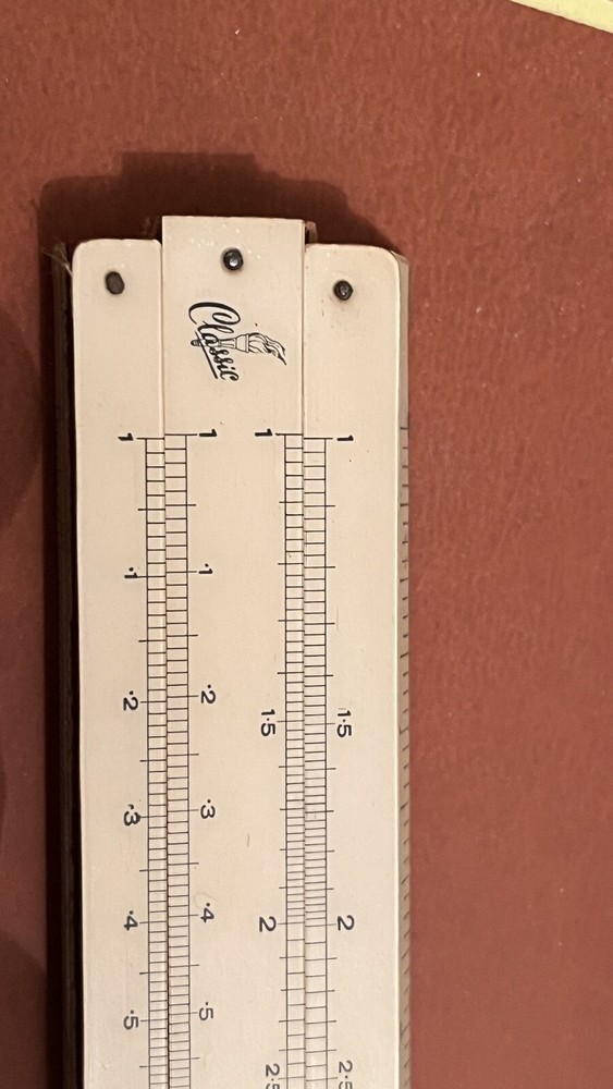Antique Cl￼ass English Side Rule