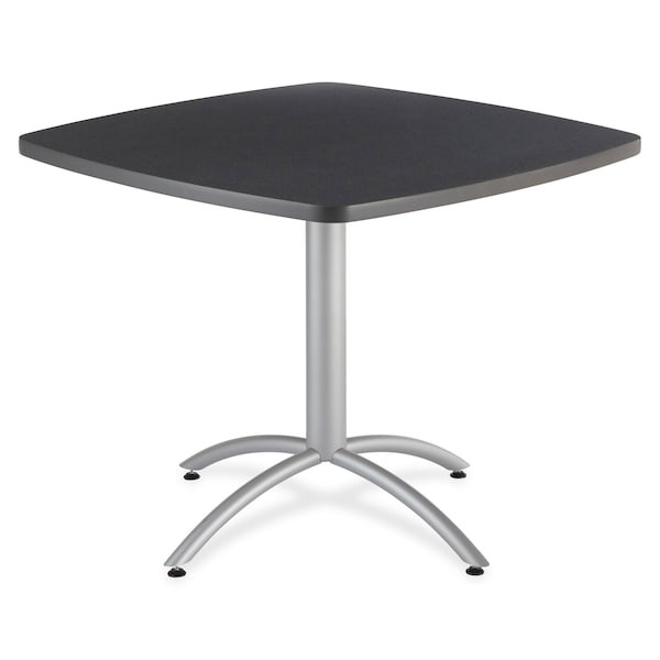 Cafeworks 65688 Square Cafe/Breakroom Table, Graphite Granite - 42" Square X