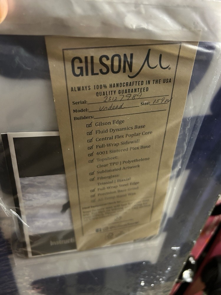 Gilson Undead 159cm Wide deck only