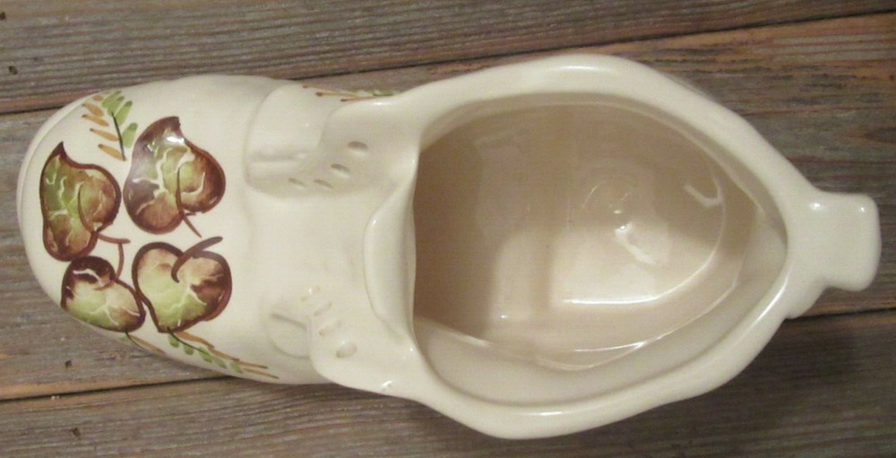 Babbacombe Pottery Shoe Planter - made in Torquay Devon