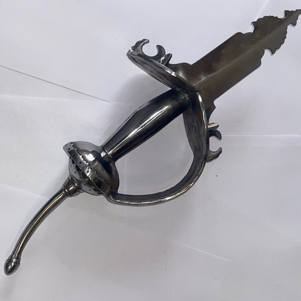 Khanda Sword Hilt ready To Use Tough Usable Big Size