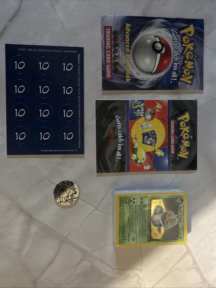 2000 Pokémon Team Rocket Trouble Theme Deck (Open Box)