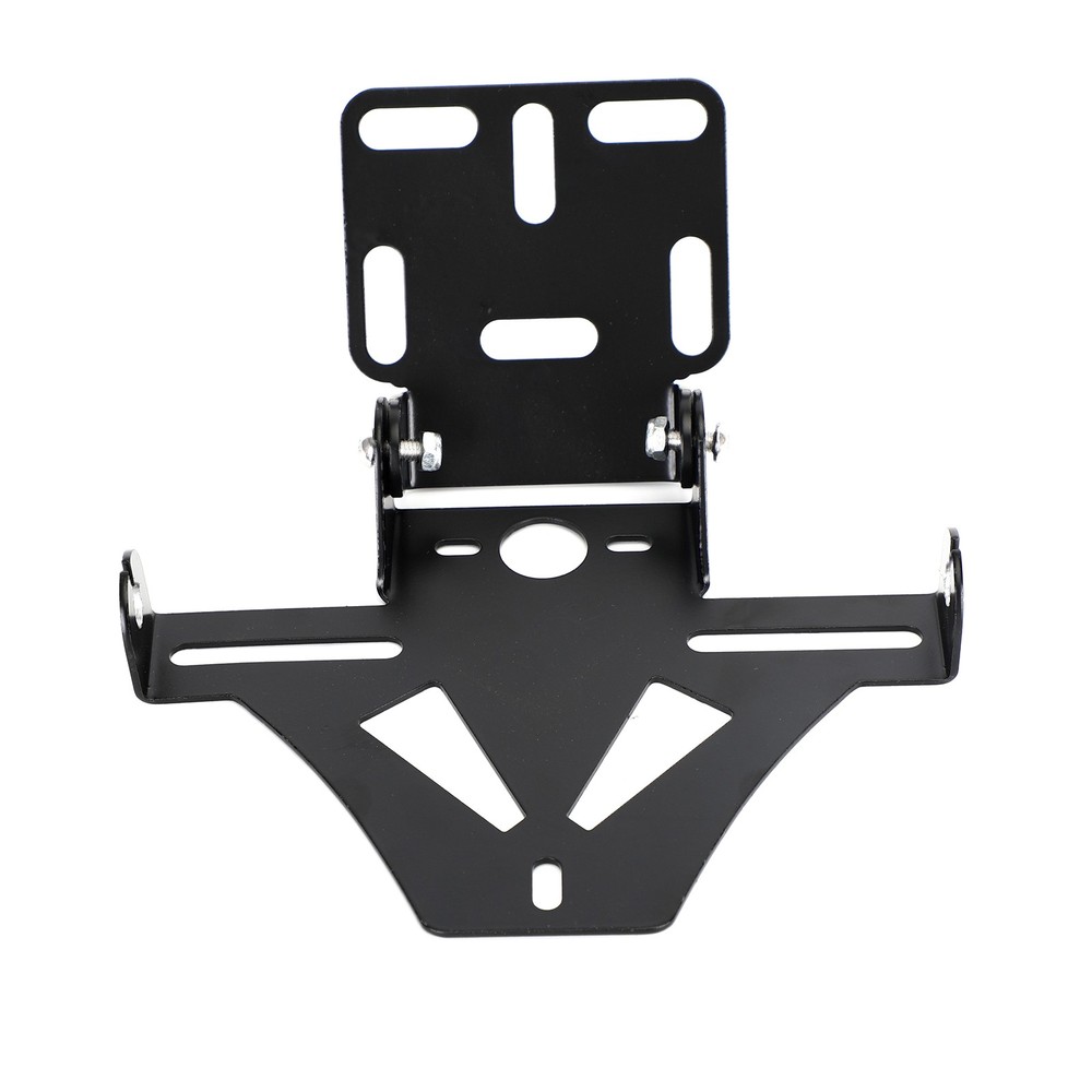 Motorcycle Adjustable Angle License Number Plate Frame Holder Bracket
