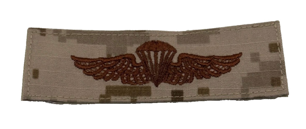 USN US Navy Parachutist AOR1 Camo Hook & Loop Patch