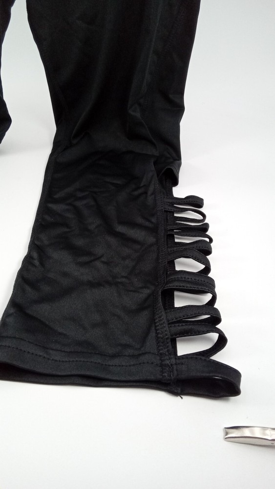 NWT Zone Pro Capri Leggings Workout Athletic Black Moisture Wick