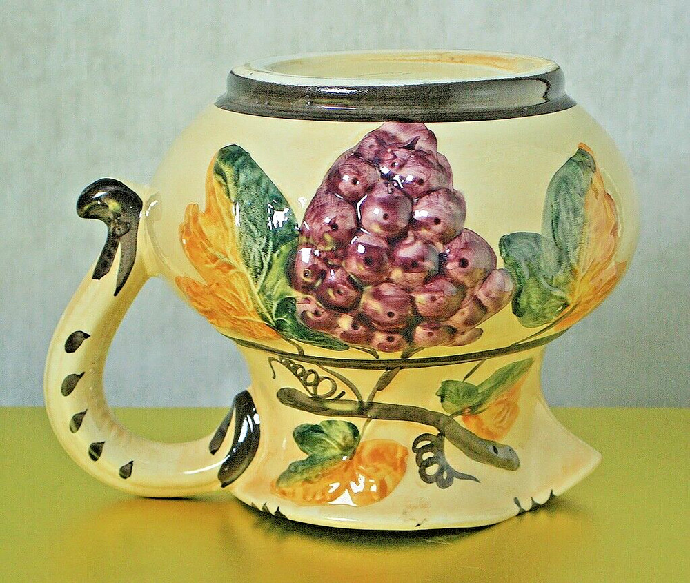 IL FALCO Hand-Painted Ceramic Pitcher