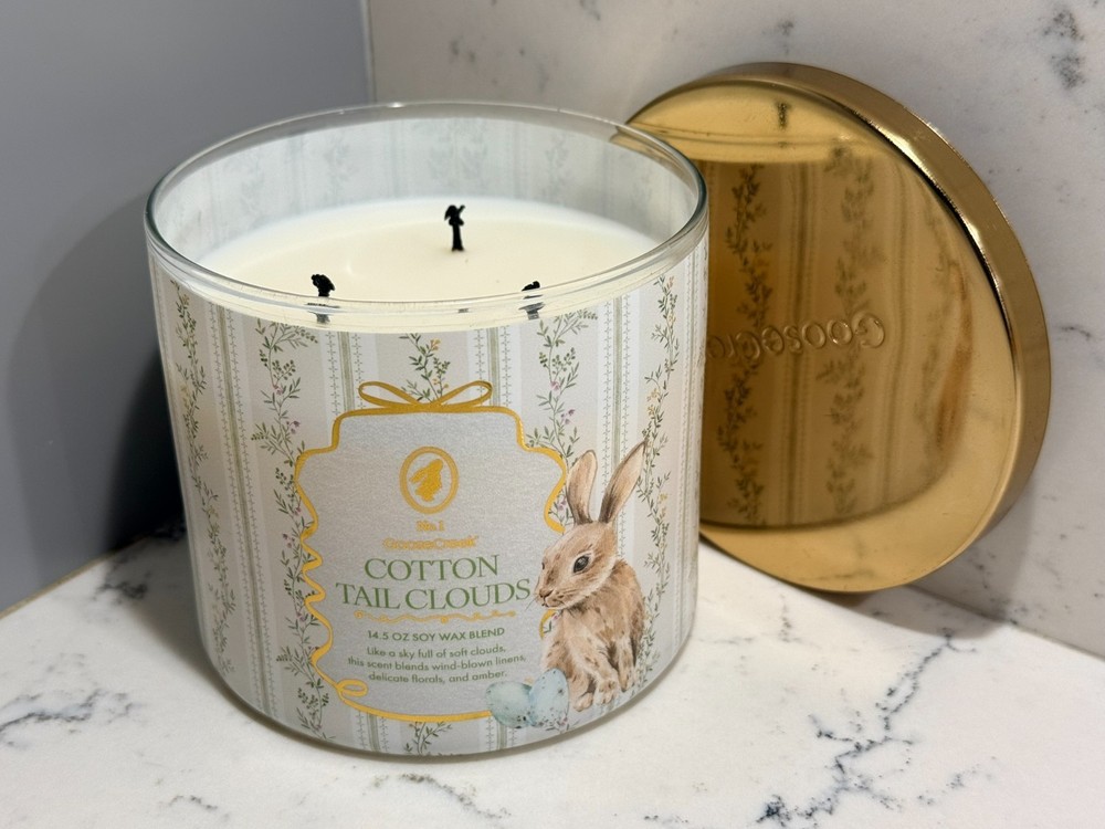 USED Goose Creek Spring, Easter, & Summer 3-Wick Candle - Select Your Scent