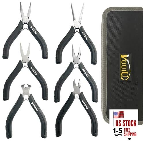 6-Piece Mini Pliers Set
