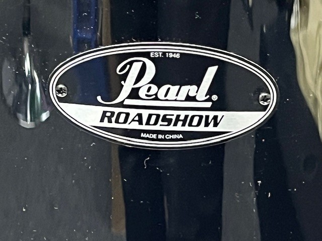 Pearl Roadshow 5PC Shell Pack - Black (Drum Sizes In Description)