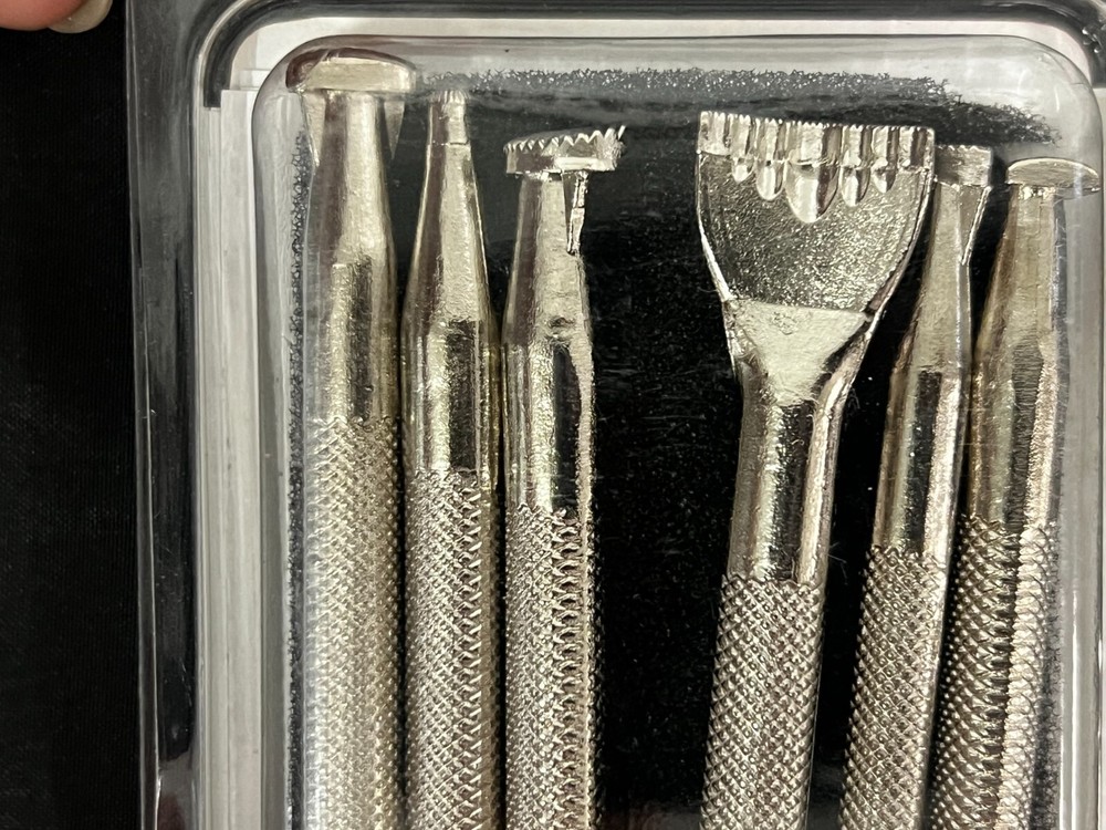 Tandy Leather 6-Piece Basic Stamping Set 8170-99