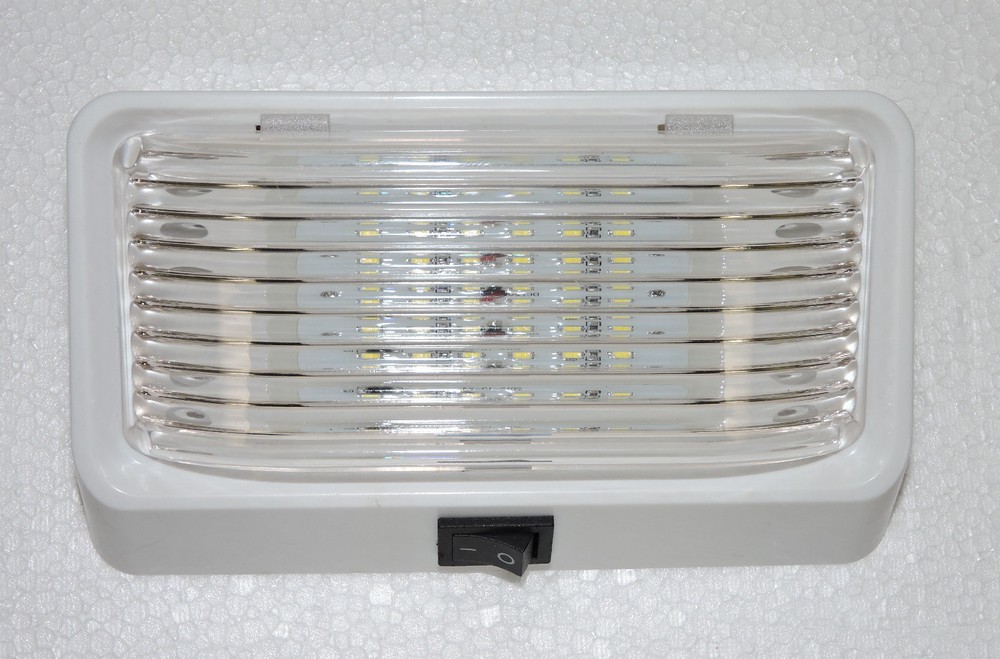 LED RV Exterior Porch Utility Light with Switch 12v Replacement Light for RVs