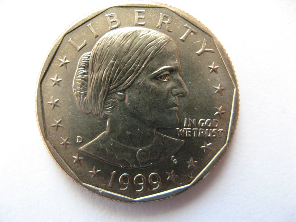 1999 D Susan B Anthony Dollar Coin