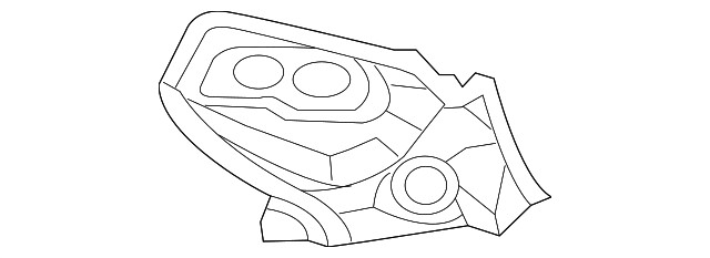 Genuine Mazda Quarter Panel Extension B4YA-71-480A
