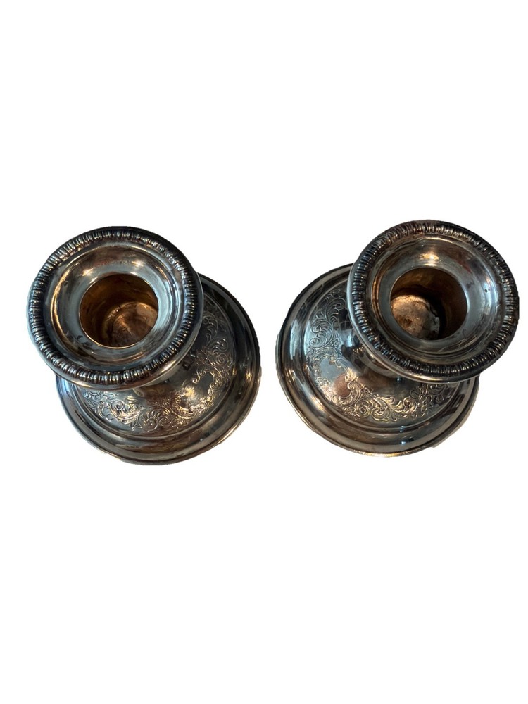 Birks Regency Candle Holders 2 EP Copper Canada