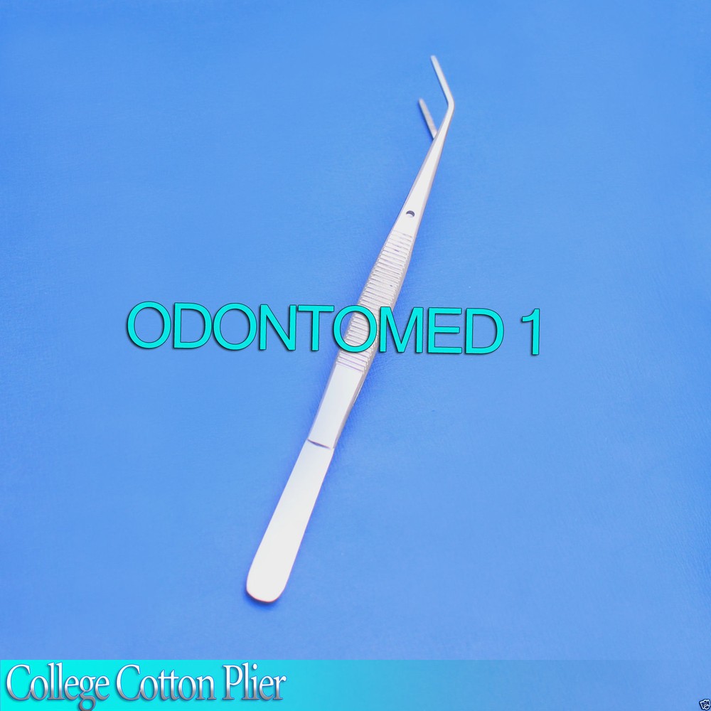 100 College Cotton Plier Dental Endodontic Instruments