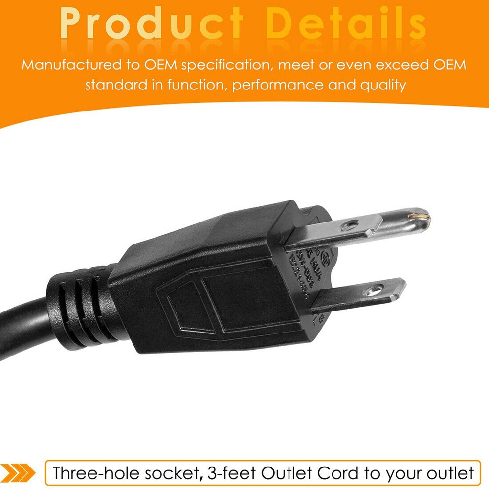 Ionizer Transformer 460304 Replacement Power Cord Adapter For Power Ionizer Pool