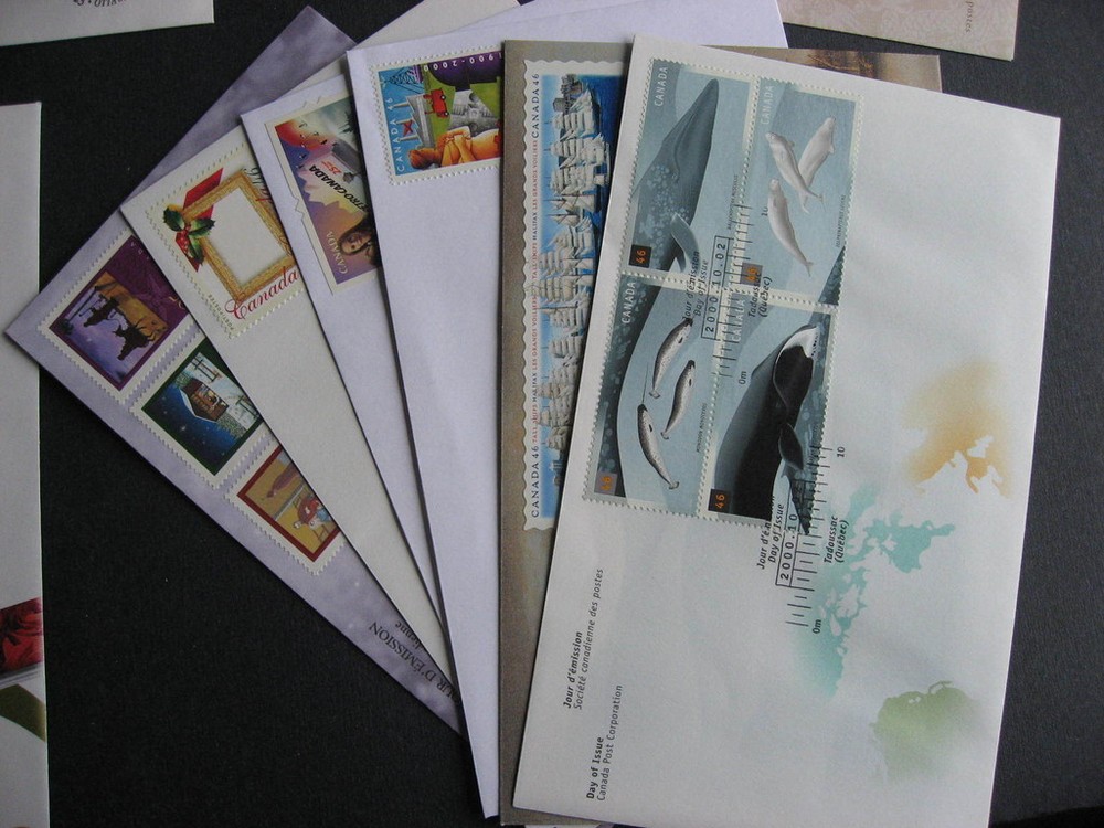 CANADA 30 diifferent FDCs from 2000 a nice group here! PLZ read description!