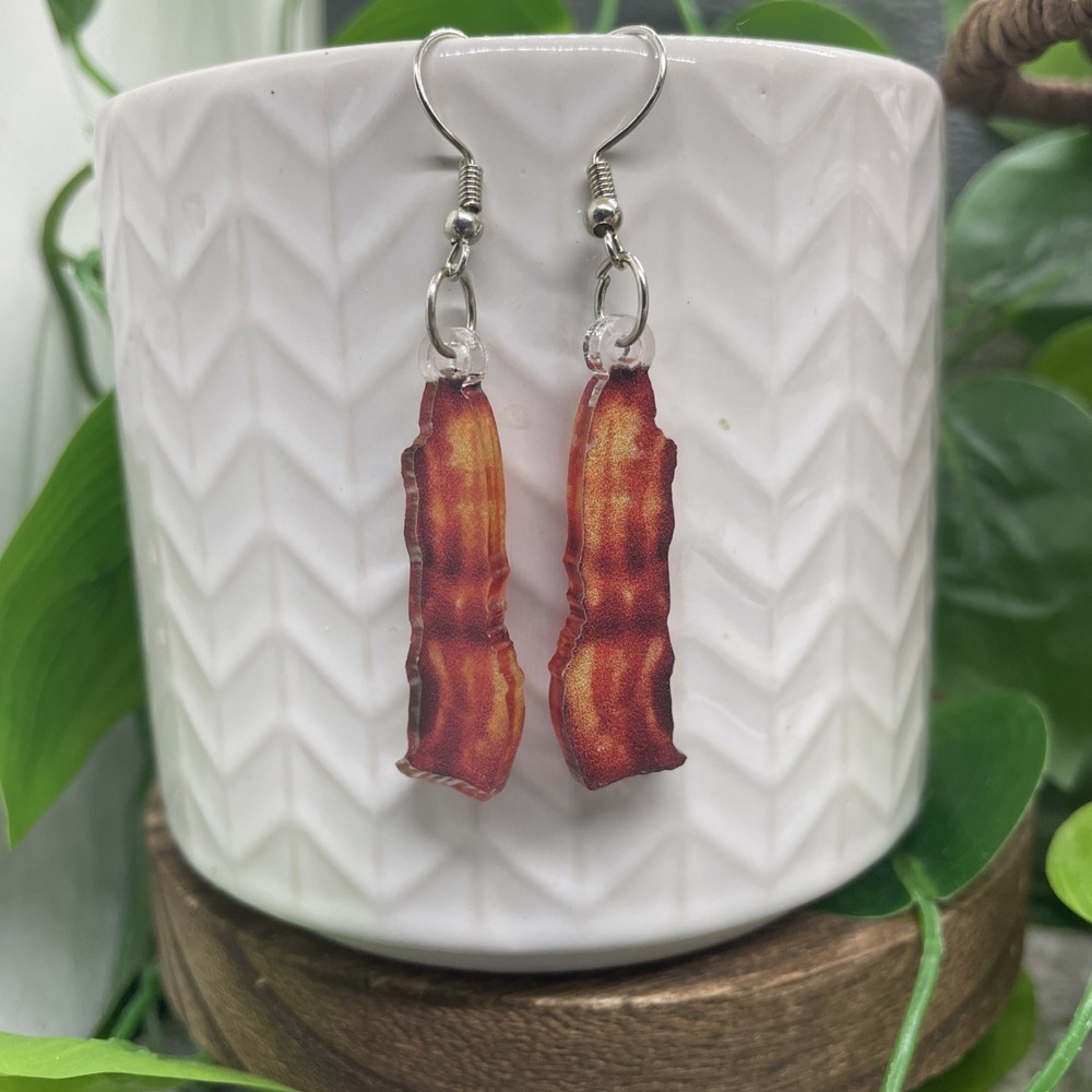 2.5” Bacon Boho Ethnic Retro Drop Dangle Earring Set New Free Ship B858