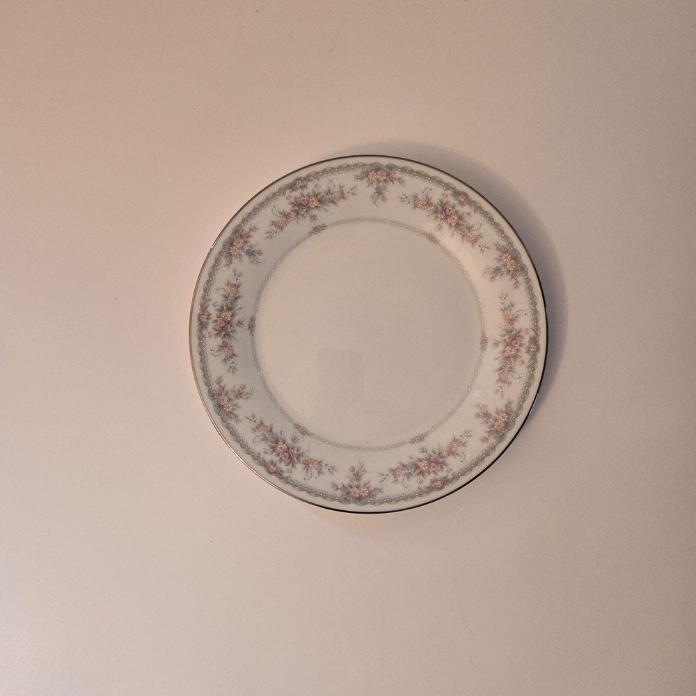 5 Pc Place Setting Noritake Veranda #3015 w/Platinum Trim