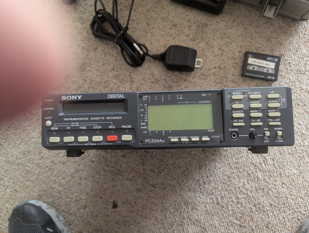 sony Pc204ax $ channel dat recorder