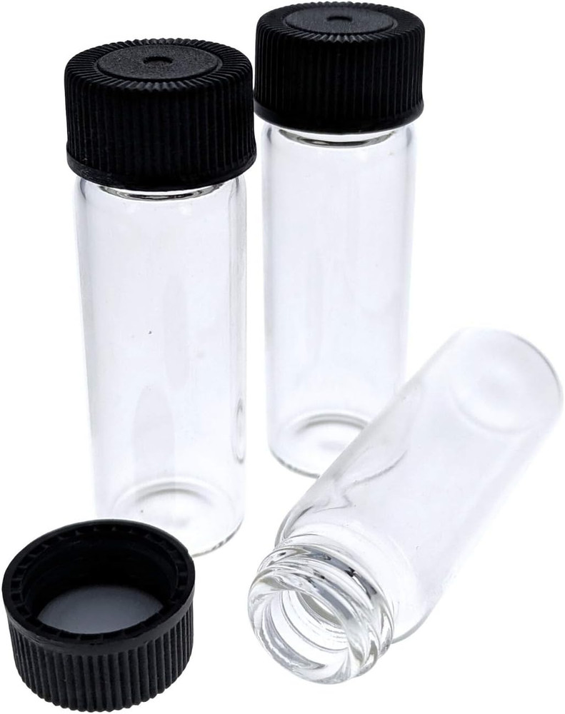 Glass Vials 144 Pack Storage
