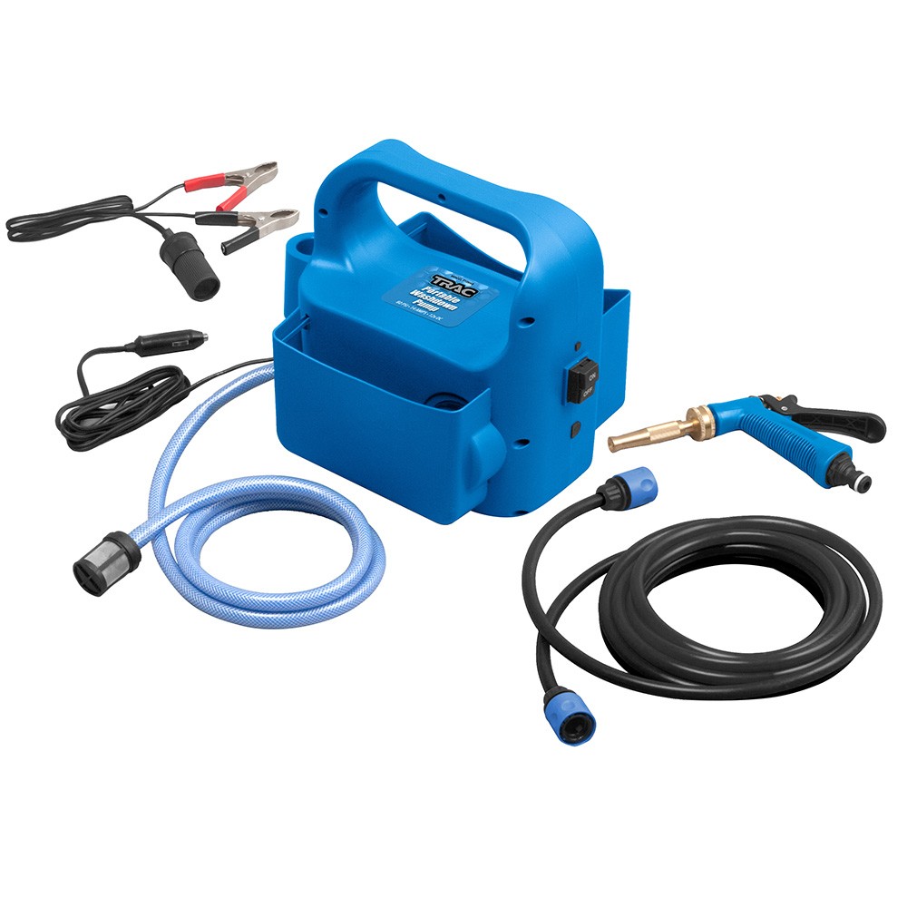 TRAC Outdoors Portable Washdown Pump Kit, 2 GPM, 100 PSI, 12V