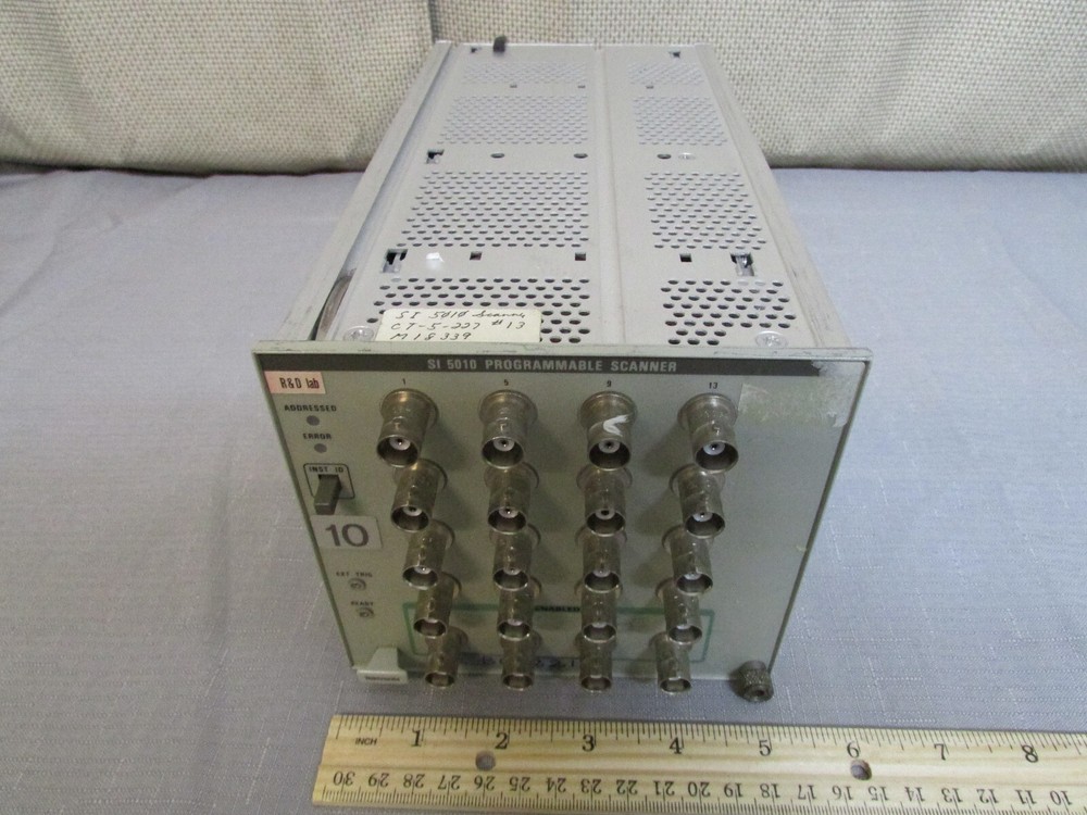 Tektronix Oscilloscope Plugin Module SI-5010 Programmable Scanner s/n B011221