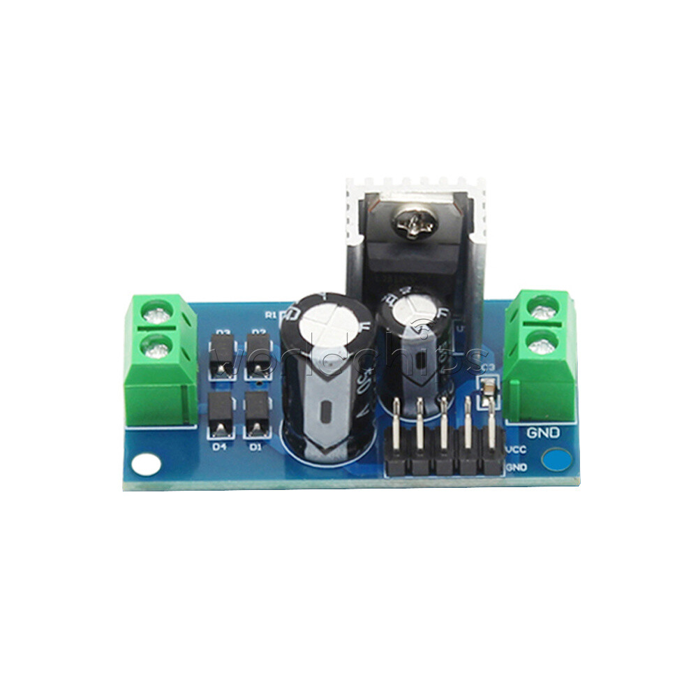 5V/6V/9V/12V Three-Terminal Regulator Power Module DC/AC Maximum Output 1.2A